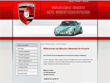Tablet Screenshot of mancino-gmbh.de
